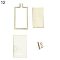 thumbnail image 1 of Opolski DIY Handmade Mini Wood Embroidery Hoop Frame Craft Photo Clothes Bags Decor Gift, 1 of 9