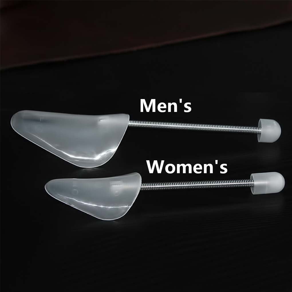 Langgg 10 Pairs Shoe Trees Adjustable Spring Stretcher Shoes