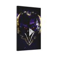thumbnail image 2 of Panel de interruptores de pared con marco romano de cuero individual Ravens Switching Lights, interruptor de luz individual, doble o con tirador, 2 of 8