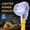 thumbnail image 2 of TOOLIOM 30 Amp Generator Extension Cord, NEMA TT-30P/TT-30R RV Extension Cord, 125V 3750W 10/3 AWG STW Generator Cord with LED Indicator Grip Handle for Generator RV Trailer Campers, UL Listed (50FT), 2 of 8