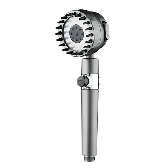 SPOORYYO High-Pressure Handheld Shower Head with Filter - Universal Fit, ABS Painted Body, and Comfortable Grip for Bathroom Use (27.5x8.3cm)