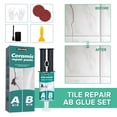 thumbnail image 4 of Tile Repair Paste Repair AB Glue Set Ceramic Crack Agent New Adhesive,', 4 of 8