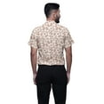 thumbnail image 3 of BESTMAN Chemise Décontractée en Coton Slim Slim Fit à Manches Courtes pour Homme, 3 of 5