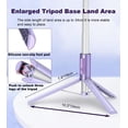 thumbnail image 4 of Trípode, palo de selfie para teléfonos móviles, soporte integrado de 60 pulgadas, control remoto inalámbrico integrado, portátil y escalable para iPhone y Android de 4 - 7 pulgadas, 4 of 7