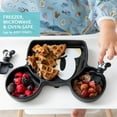thumbnail image 4 of Bumkins Baby Disney Silicone Grip Dish and Chewtensils Set, Plate and Utensils for Ages 6 Mos+ (Mickey Mouse), 4 of 6