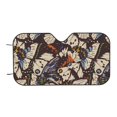 thumbnail image 7 of Balery Vector Butterflies Print Car Windshield Sun Shade,Windshield Sunshade for Car Pickup Truck SUV Accessories-Small, 7 of 7