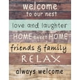 thumbnail image 2 of Inuit 15x18 Gold Ornate Wood Framed with Double Matting Museum Art Print Titled - Welcome to Our Nest, 2 of 4