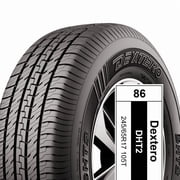 Dextero DHT2 Highway Terrain 245/65R17 105T Automotive All Season Tires, Fits Light Trucks, SUVs