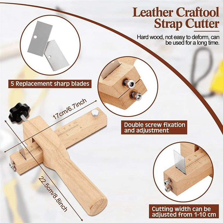 Leather Strap Cutter - Leather Strip Maker Craft Tool — Leather