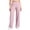 Light Purple-3117BB, variant on Women's Scrub Pants Soft Stretch Wide Leg Uniform Trousers with Pockets for Nurses ,Green XL