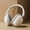 White, variant on Wireless Headphones Over-Ear Bluetooth Memory Foam Ear Cups Foldable Gaming Headset Gaming/Running/Sports Headphones