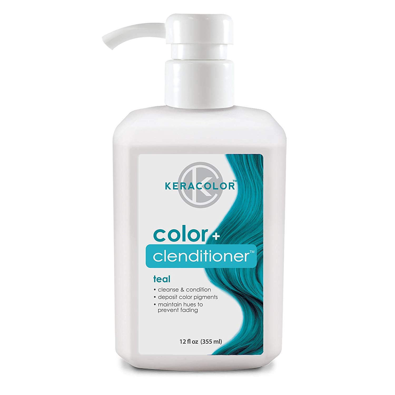 KERACOLOR KeraColor Color & Clenditioner, Teal, 12 fl. oz. Walmart