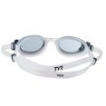 thumbnail image 4 of TYR Adult Fit Vesi Non-Mirrored Swim Goggle - Smoke/White, 4 of 5