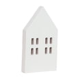thumbnail image 3 of Letrero de madera con forma de casa, letrero para casa de campo, casa de madera navideña, para Blanco, 3 of 9