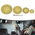 thumbnail image 1 of 5Pcs Mini Diamond Cutting Disc For Rotary Tools Tin Coated Circular Saw Blade Shenzhuyue, 1 of 11