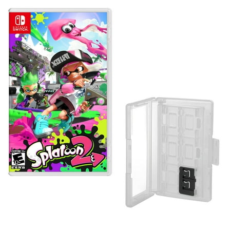 Splatoon 2 Game and Game Caddy