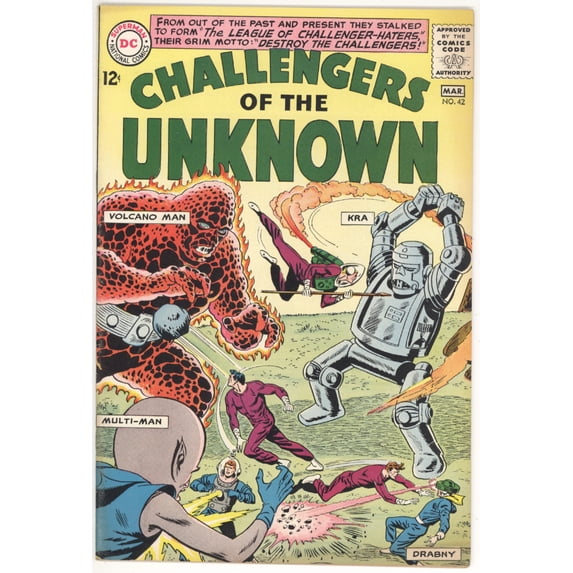 Challengers of the Unknown #42 Comic Book