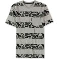 thumbnail image 1 of Ecko Unltd. Camiseta gráfica con bolsillo de rayas de camuflaje para hombre, gris, extra pequeña, 1 of 1