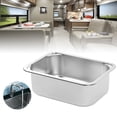 thumbnail image 3 of Lavabo RV, Lavabo de Cuisine Anti-Rouille en Acier Inoxydable 304 Brossé Encastré pour Bateaux, 3 of 8