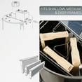 thumbnail image 4 of VIVO Electric 4/8 Frame Stainless Steel Honey Extractor (BEE-V004E), 4 of 8