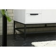 thumbnail image 5 of Elegant Decor Eugene 60" Aluminum MDF Single Bathroom Vanity in White, 5 of 8