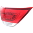 thumbnail image 6 of For Toyota Sienna 2011 2012 2013 2014 Tail Light Assembly Driver Side | Inner | CAPA | Base/LE/XLE/Limited Model | Replacement For TO2802125, TO2802125C | 191275107164, 8159008011, 6 of 7