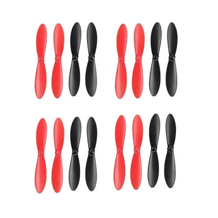 HobbyFlip Propeller Blades Props Rotor Set Main H107-A35 Compatible with Radio Shack Surveyor Drone 4 Pack