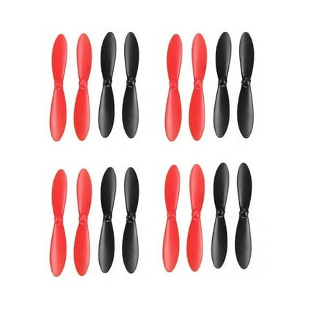 Image of HobbyFlip Propeller Blades Props Rotor Set Main Blades H107-A35 Compatible with Micro Drone Quad Rotor 4 Pack