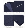 thumbnail image 6 of COOFANDY Mens Suit Jacket Lightweight Stretch Sport Coat Slim Fit Formal Business Blazer, 6 of 7