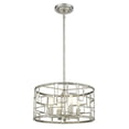 thumbnail image 2 of Acclaim Lighting IN21131AS Amoret 4-Light Antique Silver Convertible Pendant, 2 of 2