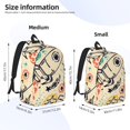 thumbnail image 4 of Daiia Rockets Vintage Canvas Backpack for Men and Women ,Hiking Backpack,Travel Laptop Bag for School,Large Capacity Backpack, 4 of 8