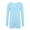 Light Blue, variant on Kids Girls Basic Ballet Dance Leotard Long Sleeve Gymnastics Unitard Tumbling Biketard Ivory 6