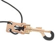 thumbnail image 3 of OUNONA Lightweight Golden Adjustable Saxophone Neck Strap with Metal Hook for Multiple Saxophones, 3 of 8