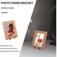 thumbnail image 4 of Soportes para platos para exhibición - Soporte para platos Soporte para exhibición + Soporte para marco de metal para cuadros, platos decorativos, libros, caballete para fotografías, negro mediano 11 * 10 * 7,6 cm Sailing Electrónica, 4 of 5