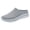 Gray, variant on Lightweight Non-Slip Daily Shoes, Orthopedic Casual Backless Shoes, Breathable Comfort Walking Sneakers, Women's Knit Mule Clogs - Slip On Platform Wedge Comfort Walking Shoes, Gray 5.5