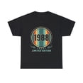 thumbnail image 2 of Vintage 1988 TShirt Women Limited Edition BDay 1988 Birthday Plus Size Shirts for Women, 2 of 7