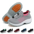 thumbnail image 2 of ibiyuan Armadillo Shoes for Women Womens Walking Shoes Hands Free Supportive Mesh Sneakers Casual Wide Toe Cloud Cushion Sole Athletic Running Shoes on Soft Shoes, 2 of 9