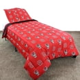 thumbnail image 4 of North Carolina State Wolfpack 2 Pc Reversible Cotton Comforter Set, 1 Comforter, 1 Sham, Twin, 4 of 6