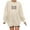 Beige, variant on MAIHAN Valentines Sweatshirt for Women "Book Lover" Print Valentine Long Sleeve Casual Blouses Y2k Trendy Soft Clothes Crew Neck Pullover(Beige,L)