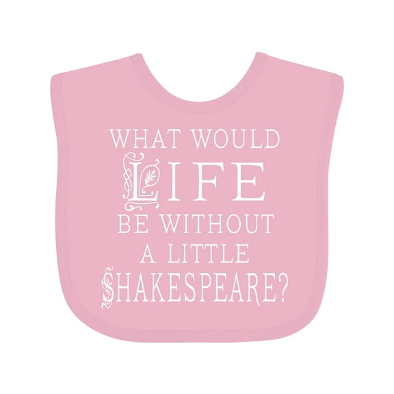 Inktastic Shakespeare Boys or Girls Baby Bib