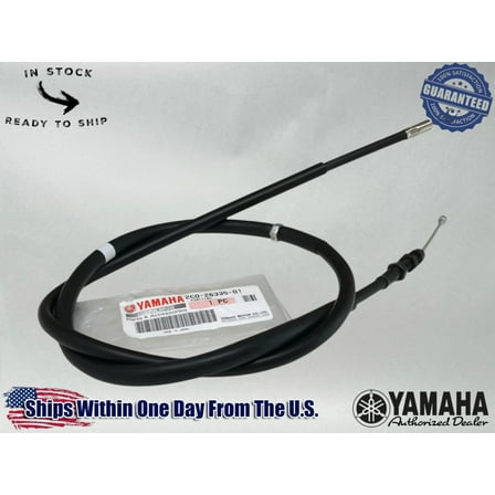 Yamaha Genuine OEM 2006-20 YZF-R6 YZFR6 YZF R6 CLUTCH CABLE 2C0-26335-00-00
