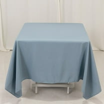 Efavormart 70" Dusty Blue 200 GSM Seamless Premium Polyester Square Tablecloth