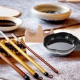 thumbnail image 3 of MasteelfCA 12pcs Chinese Calligraphy Ink Dish Plastic Ink Plate Wooden Calligraphy Pen Brush Stand, 3 of 7