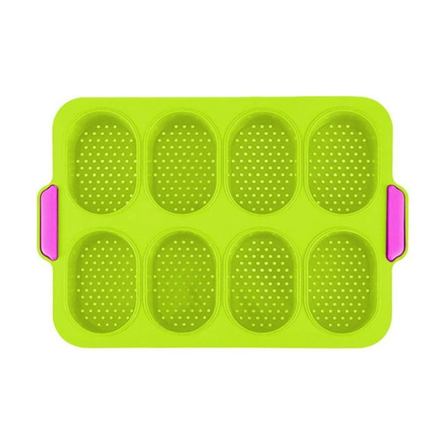 Non Stick Bread Tray, Silicone with Cutout Design, Suitable for Ovens and Microwaves