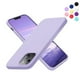 thumbnail image 1 of Entronix Funda de Silicona para iPhone 13, Suave Al Tacto, Antiarañazos y Antigolpes, Color Morado, 1 of 8