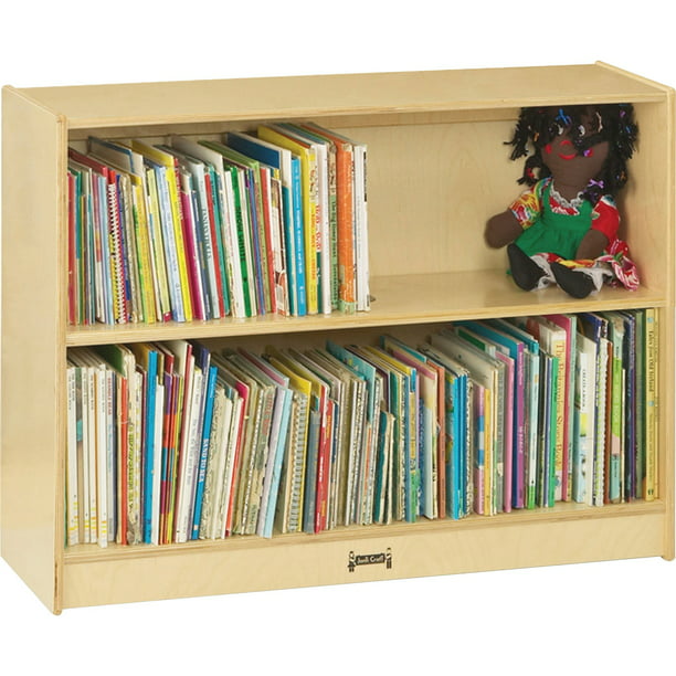 Jonti-Craft Adjustable Shelves Classroom Bookcase - Walmart.com ...
