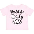 thumbnail image 3 of Inktastic Meditation Yoga Meditate Daily Resolution Boys or Girls Toddler T-Shirt, 3 of 5