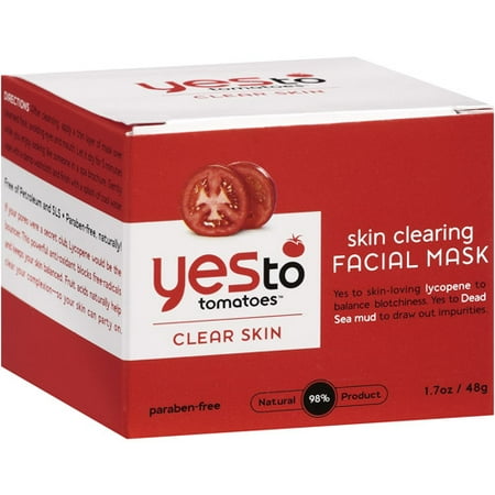 Yes To Tomatoes Clear Skin Skin Clearing Facial Mask, 1.7 oz