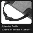 thumbnail image 4 of Mistaha Amazon New Arrival Car Pet Mat for Front Passenger Seat - Grey Color, High-Quality Material, Non-Slip Mesh, 125*45cm, Lightweight Design, 4 of 6