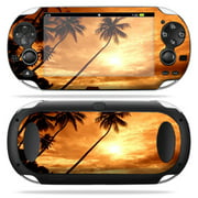 Protective Vinyl Skin Decal Cover Compatible With Sony PS Vita Playstation Sunset